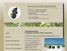Tablet Screenshot of oberhausen-psychotherapie.de